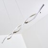 Wellington pendant light LED stainless steel, 2-light sources