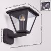Malmberget Outdoor Wall Light transparent, 1-light source