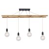 Globo LIONI Pendant Light brown, black, 4-light sources