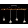 Globo LIONI Pendant Light brown, black, 4-light sources