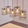 HOENKOOP Pendant Light grey, black, 5-light sources