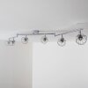 Annai ceiling spotlight chrome, 6-light sources