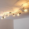 Annai ceiling spotlight chrome, 6-light sources