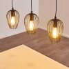HODGES Pendant Light black, 3-light sources