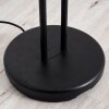 ABIQUA Floor Lamp LED black, 2-light sources
