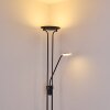 ABIQUA Floor Lamp LED black, 2-light sources