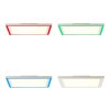 Brilliant LANETTE Ceiling mounting panel LED white, 1-light source, Remote control, Colour changer