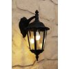Konstsmide FIRENZE outdoor wall light black, transparent, clear, 1-light source