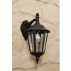 Konstsmide FIRENZE outdoor wall light black, transparent, clear, 1-light source