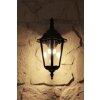 Konstsmide FIRENZE outdoor wall light black, transparent, clear, 1-light source