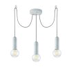 Leuchten Direkt TURN ME Pendant Light stone appearance, 3-light sources