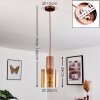 DODOMA Pendant Light copper, 1-light source