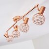 PALMIRA Ceiling light copper, 4-light sources