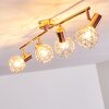 PALMIRA Ceiling light copper, 4-light sources