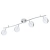 EGLO SALTO ceiling spotlight LED chrome, 4-light sources
