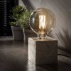 OMMEN Table Lamp matt nickel, 1-light source