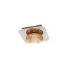 Eglo TORANO Ceiling Light LED chrome, gold, 1-light source
