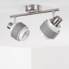 Lotorp Ceiling Light matt nickel, 2-light sources