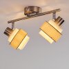 Lotorp Ceiling Light matt nickel, 2-light sources