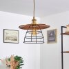 MOENA Pendant Light antique brass, bronze, 1-light source