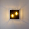 MOATIZE Wall Light black, 2-light sources