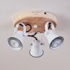 Skodsbol Ceiling Light Light wood, white, 3-light sources