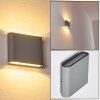 Outdoor Wall Light Tinglev LED grey, 2-light sources