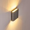 Outdoor Wall Light Tinglev LED grey, 2-light sources