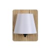 Lucide IDAHO Wall Light Dark wood, 1-light source