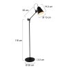 Anne Lighting ANNE Floor Lamp black, 1-light source