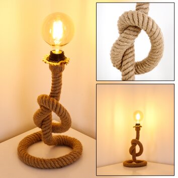 ETOWAH Table Lamp brown, black, 1-light source