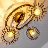 Cancun ceiling spotlight brown, 3-light sources