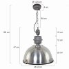Steinhauer Bikkel pendant light stainless steel, 1-light source