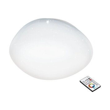 Eglo SILERAS Ceiling Light LED white, 1-light source, Remote control