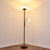GISMARO Floor Lamp rust-coloured, 3-light sources