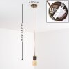 Borex Pendant Light brass, 1-light source