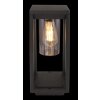 Globo CANDELA outdoor light black, 1-light source