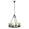 Eglo FINDLAY Pendant Light black, 6-light sources