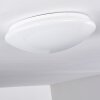 Brighton STAR Ceiling light LED white, 1-light source, Remote control, Colour changer
