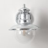 Outdoor Wall Light Sipri silver, 1-light source