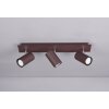 Trio Leuchten MARLEY Spotlight rust-coloured, 3-light sources