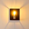 YUHIGAOKA Wall Light copper, black, 1-light source