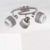 Lotorp Ceiling Light matt nickel, 3-light sources