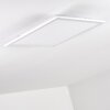 Salmi Ceiling Light LED aluminium, white, 1-light source