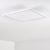 Salmi Ceiling Light LED aluminium, white, 1-light source