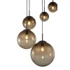 Globo VARUS Pendant Light brown, black, 5-light sources