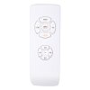 Globo RAMONA fan LED white, 1-light source, Remote control