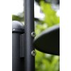 Brilliant Berna outdoor floor lamp black, 2-light sources