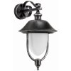 Lcd Rendsburg wall light black, 1-light source