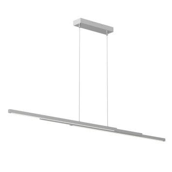 Steinhauer Zelena Pendant Light LED stainless steel, 1-light source